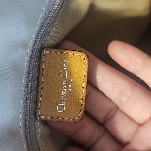 CHRISTIAN DIOR DIORISSIMO TROTTER VINTAGE TOTE WITH UNBRANDED DUST BAG 9… - Picture 9 of 16